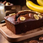 The best banana bread recipe with brownie