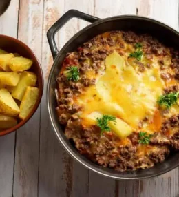 Ground Beef and Potato Casserole Recipe